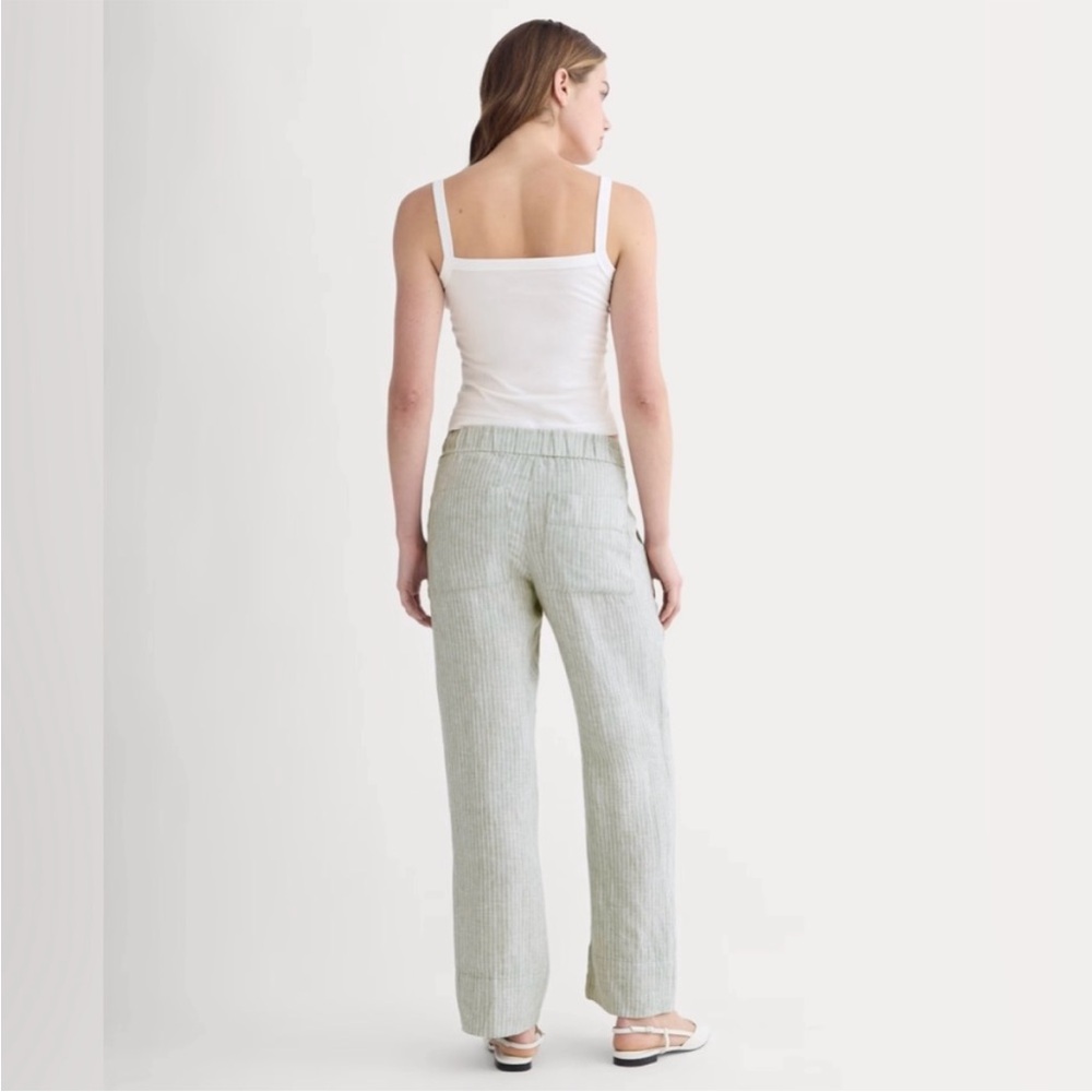Striped Linen Pants - Picture 2 of 6